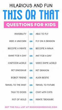 the ultimate list for kids to play with