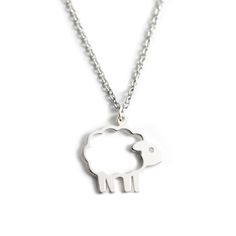 PRICES MAY VARY. .925 Sterling Silver Dainty SHEEP Necklace!NEW!! Excellent gift for Birthdays & any other Holiday occasion! Deidreamers products are all hand polished for the high end quality in the USA. Pendant Size: 15 mm X 14 mm X 1.0 mm Great for layering necklace! Necklace Comes with Deidreamers Gift Box! DEIDREAMERS Sterling Silver SHEEP Necklace! New! The whimsical pendant symbolizes vulnerability & expression of innocence! Dainty & Minimalist Sterling Silver hand-made & polished high-qu Sheep Necklace, Moodboard Pictures, Sheep Jewelry, Enjoy Every Moment, Shopping Coupons, Necklace Necklace, Layering Necklace, Layered Necklaces, Silver Necklaces