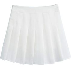 Tennis Style Skirt Pleated Skirt Size Small White New With Out Tag Same Day Or Next Day Shipping Feel Free To Ask For Any Measurements Or Any Questions You Might Have Shopsaritalynne! Egirl Clothing, White Tennis Skirt, Simple Summer Outfits, High Waisted Pleated Skirt, Tennis Skirts, Tracksuit Tops, Y2k Aesthetic Outfits, White Skirt, Tracksuit Women