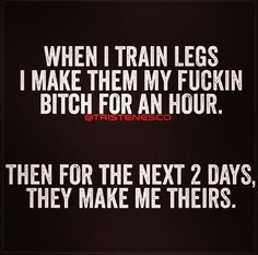 Leg Day, Bodybuilding Motivation