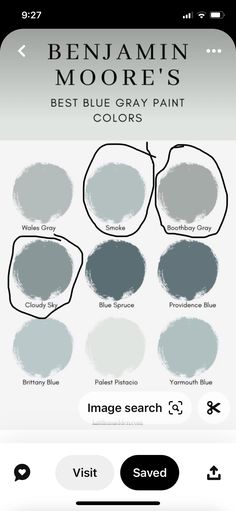 the best gray paint colors to use on your phone or tablet, with text below