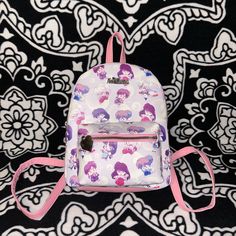 Brand New With Out Tags, Super Cute And Lightweight With Long Straps! Kawaii Purple Backpack For Everyday Use, Harajuku Style Purple Backpack For Everyday, Harajuku Style Purple Backpack For Daily Use, Harajuku Style Purple Bag For Back To School, Cute Purple Standard Backpack, Cute Standard Purple Backpack, Purple Harajuku Student Bag, Purple Harajuku Style Student Bag, Cute Purple Backpack With Adjustable Strap