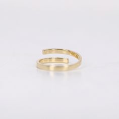 Name Ring, Initial Ring, Personalized Ring, Bypass Ring, Flat Twist Ring Band, Personalized Engraving Flat Ring, Wedding Ring, 14k Gold Ring ≫ Product Details ◈ Handmade / Handcrafted Fine Jewelry ◈ Ring Width: 2.40mm ◈ Thickness: 1.3 mm ◈ Metal: Solid 14K Gold ◈ Gold Color: White gold, Rose gold, Yellow gold ≫ Please read our FAQ below for more detail. 14k Gold Stackable Bypass Promise Ring, Stackable 14k Gold Bypass Ring With Open Band, 14k Gold Stackable Bypass Ring With Open Band, 14k Gold Bypass Promise Ring, 14k Yellow Gold Toe Ring, Adjustable 14k Gold Open Bypass Ring, Stackable Open Rings With Simple Design For Anniversary, Simple Design Stackable Open Rings For Anniversary, Minimalist Stackable Bypass Ring For Anniversary