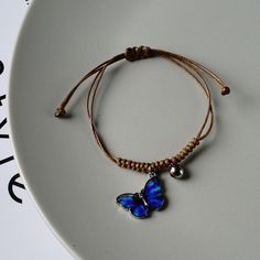 Photo Projection Bracelet, Indie Jewelry, Butterfly Bracelet, Bell Pendant, Couple Jewelry, Adjustable Bangle, Star Bracelet, Rose Gold Metal, Pearl Types