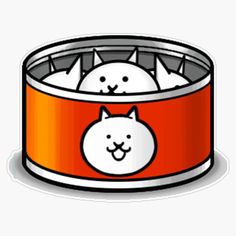 an orange and white cat in a red bowl