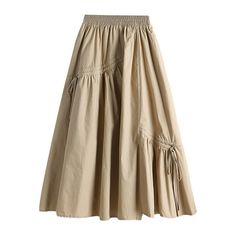 a women's beige skirt on a white background