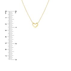 Birmingham Jewelry Item Number: BJ023982 Necklace Mini Open Heart Necklace Always hold love close to your heart. This mini open heart necklace hangs on an adjustable chain, and is crafted in 14K gold. 14K Gold Chain Length: 16.00" - 18.00" Width: 0.80mm *The possibilities are not limited to the options in the dropdown. For pricing on further customizations & special size options, please call: 1-586-939-5100 Yellow Gold Open Heart Necklace With Adjustable Chain, Open Heart Necklace, Open Heart, Chain Lengths, Item Number, Chain Length, Heart Necklace, Birmingham, Gold Chain