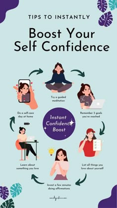 Instant confident boost ideas for you#selflove#selfcare#beyou#improveyourself How To Believe, Postive Life Quotes, Personal Improvement, Self Confidence Tips, Confidence Tips, Self Affirmations, Confidence Boost