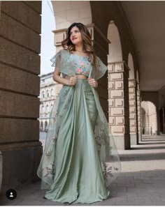 Gorgeous Lehengas, Cape Dresses, Anarkali Frock, Drape Saree, Gown Pattern