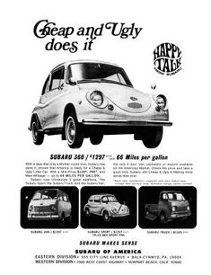 an advertisement for the car and utility company