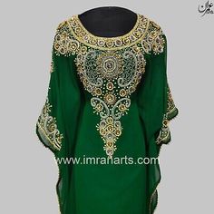 Trendy Fashion ImranArts-D31 Moroccan Kaftan Elegant Farasha Ethnic Abaya Wedding Arabic Dress, Stunning Womens Dresses Abaya Wedding, Wedding Dress Elegant, Arabic Dress, Long Length Dresses, Moroccan Kaftan, Royal Wedding Dress, Dress Embroidery, Arab Fashion, High Quality Dress