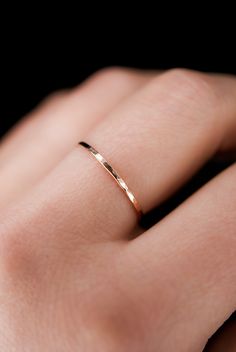 14k Rose Gold Stackable Promise Rings, Simple 14k Rose Gold Stackable Rings, Dainty Rose Gold Stackable Rings For Everyday, Simple Tiny Rose Gold Midi Rings, Simple 14k Rose Gold Ring, Simple Rose Gold 14k Ring, 14k Rose Gold Stackable Rings, Everyday Rose Gold 14k Midi Rings, Tiny Rose Gold Toe Ring