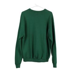 Description:Vintage green Lee sweatshirt, fits large.GENDER: womens CONDITION: very good.STYLE: sweatshirtERA: 1990sCOLOUR: greenFABRIC: cotton Sweatshirt Fits, Athletic Sweatshirts, University Sweatshirts, Good Style, Russell Athletic, Embroidered Sweatshirts, Cardigan Coat, Green Cotton