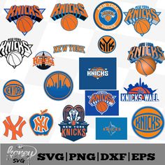 New York Knicks NBA Svg, Eps, Dxf, Png svg,dxf,png,eps Honey SVG Ny Knicks, Sports Svg, Basketball Team, New York Knicks, Basketball Teams, Silhouette Projects, Eps Vector, Vector File, Mug Designs