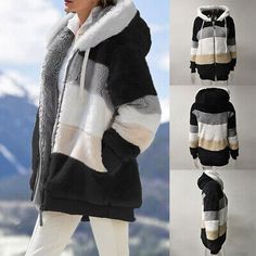 Pinterest Winter Hoodie For Cold Weather, Gray Long Sleeve Parka For Cold Weather, Winter Hooded Jacket For Cold Weather, Winter Long Sleeve Hooded Jacket For Cold Weather, White Winter Hoodie With Detachable Hood, White Hoodie With Detachable Hood For Winter, White Hooded Parka For Cold Weather, Cozy Hooded Jacket For Winter Cold Weather, Winter Wear Hooded Jacket