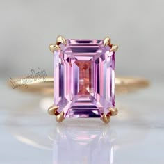 Barbie Ring, Pink Diamond Ring, Pink Emerald Cut Engagement Ring, Diamond Wedding Ring, 10K Yellow Gold Ring Pink Diamond Ring For Girls Engagement Anniversary Gift For Women,Infinity Ring, Wedding Eternity Band/14K White Gold Engagement Band  Rose Gold RingMoissanite Ringwedding ringring for womandiamond ringInfinity BandEternity BandButterfly Ring BandHandmade RingGift for momgift for daughterengagement ring  Eternity Band | Solid White Gold Women's Wedding Band | Matching Band For Engagement Ring | Anniversary Band Gift | Moissanite Wedding Band | Colorless Band | Daily Wear Jewelry For Her | Handmade Ring By Swaragems | Engagement Gifts | Personalized Jewelry Gifts For Herwedding band, moissanite wedding band, gold wedding band, gold wedding band women, white gold wedding band, wedding Luxury Pink Emerald-cut Ring, Luxury Pink Rectangular Ring, Luxury Pink Gold Rings For Formal Occasions, Affordable Pink Wedding Sets, Cheap Pink Wedding Sets, Luxury Pink Heirloom Wedding And Engagement, Luxury Pink Wedding And Engagement For Anniversary, Luxury Pink Emerald Anniversary Ring, Luxury Pink Emerald Ring For Anniversary