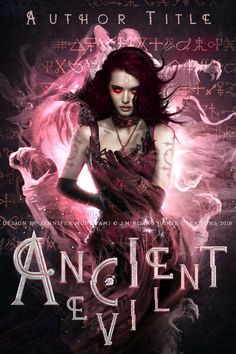 the cover to an upcoming novel, ancient evil