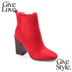 in stock Trendy Fall Chelsea Boots With Block Heel, Trendy Block Heel Chelsea Boots For Fall, Trendy Chelsea Boots With Stacked Heel For Fall, Square Toe Heels, Journee Collection, Shoes Booties, Stacked Heel, On Shoes, Bootie