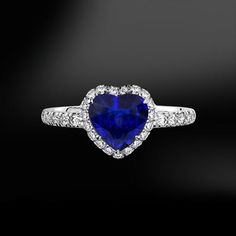 Heart Shape CEYLON SAPPHIRE & Diamond Gold RingThis ring is handmade like all our products, with accuracy by our goldsmiths with over 40 years experience. Included in the price is the opportunity to add a personalised touch by engraving your MR jewellery and make it uniquely yours.ITEM INFORMATION-SapphireWeight:  1.05 carats or 1.92 caratsShape: HeartOrigin: Ceylon (Sri Lanka)-DiamondsColour Grade: GClarity: VVSCut Grade: Excellent-Gold 18KCertificate avaialble on request.All ring sizes ava Heart-shaped Gia Certified Ring For Anniversary, Gia Certified Heart Shaped Anniversary Ring, Gia Certified Heart-shaped Ring For Anniversary, Luxury Heart Cut Gia Certified Rings, Sapphire Heart Cut Jewelry With Brilliant Cut, Heart Cut Sapphire Diamond Jewelry, Sapphire Heart Cut Diamond Jewelry, Sapphire Diamond Heart Cut Jewelry, Formal Heart Cut Lab-created Sapphire Jewelry