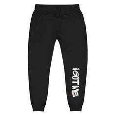 Well-made and lined with fleece, these comfortable Unisex Fleece Sweatpants will be your first choice for a casual everyday outfit--all you need to add is a graphic tee and sneakers to finish off the look.  * 100% cotton face * 65% cotton, 35% polyester * Charcoal Heather is 55% cotton, 45% polyester * Tightly knit 3-end fleece * 5-thread stitching * Cuffed and side-seamed legs * Elastic inside the waistband * Flat drawstrings in a matching color * 2 cross pockets in front * 1 top-stitched patch pocket on the back of the right leg * Ribbed waist, cuffs, and gusset at crotch * Blank product sourced from Pakistan Casual Sweatpants With Logo Print For Loungewear, Casual Logo Print Sweatpants For Loungewear, Casual Relaxed Fit Sweatpants With Logo Print, Relaxed Fit Logo Print Sweatpants For Athleisure, Relaxed Fit Athleisure Sweatpants With Logo Print, Casual Pants With Logo Print For Loungewear, Cotton Jogging Bottoms With Logo Print, Casual Jogging Bottoms With Logo Print, Fleece Sweatpants With Letter Print For Loungewear