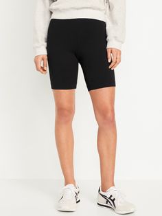 perfect for layering includes 3 pairs of biker shorts elasticized waist pull-on style online exclusive Biker Shorts, Toddler Boys, Old Navy, Layering, High Waisted, Navy