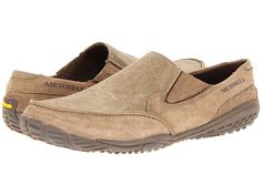 Merrell Barefoot Life Radius Glove Canvas Breathable Casual Slip-ons For Outdoor, Sporty Brown Slip-ons With Rubber Sole, Outdoor Low-top Slip-on Sneakers With Vibram Sole, Tpr Slip-on Walking Shoes For Sports, Functional Outdoor Slip-ons With Rubber Sole, Comfortable Walking Shoes With Rubber Sole For Light Sports, Cushioned Slip-ons For Outdoor Activities, Casual Slip-ons With Rubber Sole For Light Sports, Cushioned Slip-ons For Outdoor