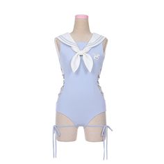 [Deposit/Reservation] Kawaii Cute Pink/Blue/Navy Bunny Swimsuit SP17559 - Harajuku Kawaii Fashion Anime Clothes Fashion Store - SpreePicky Cute Blue Summer Bodysuit, Cute Blue Sleeveless Bodysuit, Cute Sleeveless Blue Bodysuit, Cute Blue Swimming Bodysuit, Cute Blue Bodysuit For Swimming, Sailor Outfit, Rose Bleu, Magical Girl, Hip Length