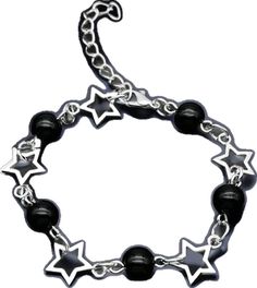 New Y2k, Fashion Y2k, Five Pointed Star, Star Bracelet, Valentines Jewelry, Pop Punk, Metal Bracelets, Acrylic Beads, Pearl Bracelet