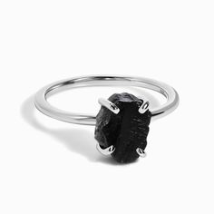 About This Ring
The Raw Crystal Ring - Petite Black Obsidian shows us that simplicity is anything but boring. The rich hues of the authentic, untreated Moon Magic Black Obsidian radiate resilience in a chic prong setting.  
So perfect, you'll never want to take it off. Details
- Authentic Moon Magic Raw Black Obsidian- Stone Length: 0.24" - 0.39" (6 -10mm)- Stone Width: 0.20" - 0.31" (5 - 8mm)- Cut: Raw & untreated - Gem authenticity approved by GIA Spiritual Black Jewelry For Promise, Black Promise Ring With Polished Finish, Silver Obsidian Jewelry For Healing, Black Gemstone Rings For Healing, Spiritual Black Rings, Black Spiritual Rings With Gemstone, Black Spiritual Gemstone Rings, Spiritual Black Jewelry With Large Stone, Black Spiritual Ring Jewelry