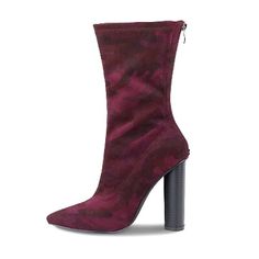 Like New Hollis Camo Microsuede Zip-Up Sock Boots By Olivia Miller Note: Minor Signs Of Wear; Peeling Alongside Zippers Mix A Little Military With A Whole Lot Of Fashion With These Camo Printed Pointed Toe Booties That Give You That Edgy Yet Fashionable Look! Size: 5.5 (Fit Like 6) Color: Burgundy Textile Upper Rubber/Textile Outsole Approximate Measurements (Also In Photos) 9” Shaft 4” Heel Winter Suede Mid-calf Boots With Pointed Toe, Pointed Toe Suede Boots For Winter, Winter Suede Boots With Pointed Toe, Casual Suede Mid-calf Boots, Fitted Suede High Heel Mid-calf Boots, Fitted Suede Mid-calf Boots With Pointed Toe, Fitted Mid-calf Suede Boots With Pointed Toe, Winter Suede Heels With Reinforced Heel, Fitted Suede Boots With Round Toe