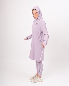 The perfect modest hoodie is here. Cut in a modest fit with splits at the waist to allow a range of movement. This stunning set does not encourage overheating with a cool nylon/spandex material. A hood that covers the head fully so a hijab would not be necessary. Big zip pockets on each side for your convenience. Thumbholes to complete your modest look. Want to feel comfortable and empowered in the gym? This high neck hoodie is made for you.   UK SIZES:   4-6-8=S 10-12=M 14=L 16=XL 18-20-22=2XL Hooded Athleisure Activewear For Loungewear, Athleisure Activewear With Drawstring Hood For Loungewear, Athleisure Activewear With Drawstring, Functional Activewear With Drawstring Hood For Workout, Functional Stretch Activewear With Adjustable Hood, Activewear With Adjustable Hood For Workout, Functional Activewear With Adjustable Hood For Gym, Stretch Activewear With Adjustable Hood For Workout, Sporty Activewear With Adjustable Hood For Workout