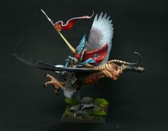 HopeRiver's Valley: High elf army Guerilla Warfare, Warhammer Old World, Fantasy Miniatures, Bald Eagle