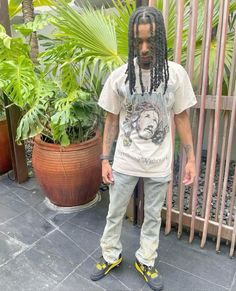 Dreads Hairstyles, Mens Dreads, Drip Outfit Men, Streetwear Inspo, Black Men Fashion Swag, Swag Outfits Men, Dope Outfits For Guys, Dread Hairstyles, Streetwear Men