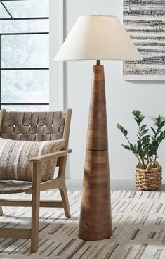 Danset Brown Floor Lamp - Ornate Home Brown House Decor, Moody Organic, Brown Wood Table, Desk Lighting, Brown Floor, Wood Floor Lamp, Small Table Lamp, Wood Lamp, Table Lamp Wood