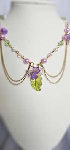 This cottagecore flower necklace makes a perfect fit for any dainty and cute outfit! This fairy core necklace can stacked with other necklaces or worn alone for any occasion. It is also the perfect gift for any nature lover.  It looks chick and stylish so add this to your collection today and show it off all day long! Length: 15" 💖 handmade with love ✨ aesthetic packaging  🎁gift ready If you need a personalized note please message me Care instructions  *avoid getting wet *store In cool,dry place. Plastic baggies work fine and jewelry will come with a bag *oxygen accelerates tarnish Please keep in mind that every piece is handmade by me thus giving each piece their own unique character. Therefore understand that no two piece are exactly alike and may vary slightly from the picture. Thank Fairy Jewelry Necklace, Delicate Birth Flower Necklaces, Delicate Flower Shaped Birth Flower Necklaces, Delicate Flower Shaped Necklace With Birth Flower, Delicate Birth Flower Necklace, Delicate Flower Charm Necklace For Her, Delicate Flower Charm Necklace Gift For Her, Whimsical Dangle Necklaces As Gift, Whimsical Dangle Necklaces For Gifts