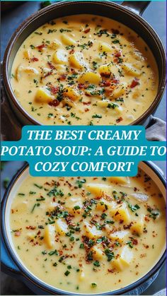 the best creamy potato soup a guide to cozy comfort