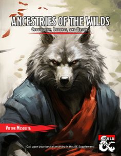 an image of the cover of a book with a wolf on it's face