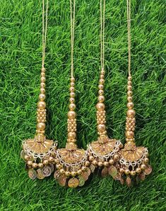 Indian Handmade Golden Latkan for Saree Blouse Lehenga HandBags Dupatta Decoration Bridal Wedding dress for Women pair of 2 pcs Size - 13.0 cm Length  Item Description You can use this Beautiful pair of tassle for several DIY projects.  *These beautiful Tassel Latkans are used as the accessory for saree blouse on the back, but u can use according to your need and your innovative ideas. * Package contains 2 Latkan / 1 Pair Other Than Saree Blouse, you can use these latkans in various ways Craft Projects Designing Home Decoration Festive celebrations. Evening and party Apparels. Home décor items Apparel & Fashion Scarves n Stoles Headband, hats Table cover, curtains, Pillow covers, Cushion cover Shoe designing Headband, hats Table cover, curtains Designing stylish blouses Ship From New Delhi Wedding Dress For Women, Sari Lehenga, Blouse Lehenga, Stylish Blouses, Bridal Wedding Dress, Fashion Scarves, Innovative Ideas, Stylish Blouse, Bridal Wedding Dresses