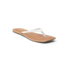 Step into style with these Beach by Matisse Bungalow women's leather thong sandals.Click this FOOTWEAR GUIDE to find the perfect fit and more! Step into style with these Beach by Matisse Bungalow women's leather thong sandals. Click this FOOTWEAR GUIDE to find the perfect fit and more! SHOE FEATURES Durable leather upperSHOE CONSTRUCTION Leather upper Manmade outsoleSHOE DETAILS Square toe Slip-on Spot clean Imported Size: 9. Color: White. Gender: female. Age Group: adult. Leather Thong Sandals, Thong Sandals, Bungalow, Leather Women, Gender Female, Leather Upper, Age Group, Perfect Fit, Color White