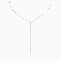 Simple Lariat - Consider the Wldflwrs Timeless Gold Lariat Necklace With Delicate Chain, Minimalist 14k Yellow Gold Lariat Necklace, Dainty Yellow Gold Lariat Necklace With Long Drop, Classic 14k Gold Drop Necklace, Elegant Yellow Gold Lariat Necklace, Gold Backdrop Necklace For Formal Occasions, Timeless Gold Lariat Necklace With Adjustable Chain, Timeless Lariat Necklace With Clavicle Chain For Formal Occasions, Classic Formal Lariat Necklace With Clavicle Chain