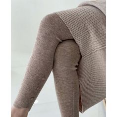 Super Soft hand feel Cashmere blended Wool leggings for Women ▶ Colors ◀ Ivory Mocha(Model's in first page) Brown Gray Black ▶ Size ◀ Small size Medium size ▶ Fabric ◀ Wool 25 / Cotton 50 / Cashmere 5 / Acrylic 20 Stretchable Sweater knit ▶Size Spec◀ Small - S size (Height -> 160cm ~ 165cm) Waist : 29cm (4cm Elastic e-band enclosed) Maximum stretch of waist band : 35cm(Around 70cm as circular) Total Length : 85cm(Stretchable) Rise : 25cm Medium - M size (Height -> 165cm ~ 168cm) Waist : 30 Cashmere Leggings, Long Cardigan Coat, Wool Leggings, Wool Tights, Womens Knit Sweater, Knit Tights, Loose Fit Sweater, Thermal Leggings, Warm Leggings