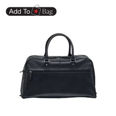 in stock Luxury Black Travel Accessories For On-the-go, Black Rectangular Luggage With Leather Handles, Classic Duffle Bag For Shopping, Classic Rectangular Duffle Bag For Shopping, Functional Black Travel Bag With Leather Handles, Shopping Tote Duffle Bag, Classic Duffle Bag With Large Capacity For On-the-go, Modern Black Luggage With Removable Pouch, Shopping Duffle Bag With Shoulder Strap