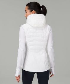 Add another mile to your cold-weather run. This vest helps protect you from the elements and has stretchy fabric where you need to move. Designed for Running. Slim fit skims your body. Removable dickie zips into inside of vest. Zippered exterior pockets with a hidden phone sleeve. Reflective details. Running In Cold Weather, Womens Fashion Edgy, Tech Fleece, Vest White, Water Repellent Fabric, Workout Hoodie, Sportswear Women, Women's Coats & Jackets, Women's Coats