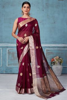 Buy wine color Pattu silk sari online in USA with silver zari motifs. Look your best on festive occasions in latest designer saris, pure silk saris, Kanchipuram silk sarees, handwoven sarees, tussar silk sarees, embroidered sarees from Pure Elegance Indian fashion store in USA.-full view Silk Saree With Silver Zari, Pattu Silk Saree, Tussar Silk Sarees, Elegant Wine, Embroidered Sarees, Fashion Journals, Tussar Silk Saree, Traditional Fabric, Buy Wine