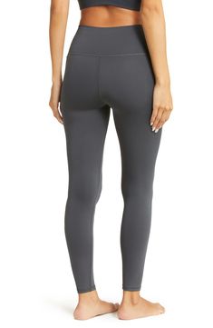 Alo Airlift High Waist 7/8 Leggings | Nordstrom Gym Routine, Alo Yoga, Double Knitting, Moisture Wicking Fabric, Second Skin, High Waist, Two By Two, Nordstrom, High Waisted