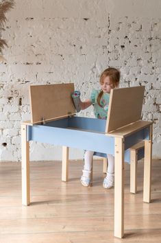 This Kids Desks, Tables & Chairs item by ToddlerInFamily has 3 favorites from Etsy shoppers. Ships from Latvia. Listed on Apr 25, 2024 Kids Table And Chair, Coloring Crafts, Space Saving Table, Kids Desks, Eating Table, Homeschool Projects, Desk And Chair, Work Space Organization, Study Area