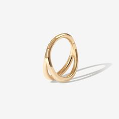 You Will Love Our Rhea Cage Clicker Hoop In Solid 14 Karat Gold. Click Here To See This And Many More Beautiful Pieces Of Adornmonde Jewelry Online. Single Piercing, Sleek Chic, Lock Necklace, Hoop Design, Minimal Chic, Recycled Gold, Single Earring, List Style, Kiwi