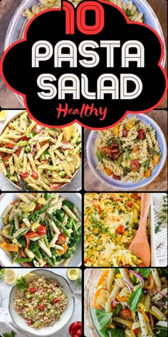 10 pasta salads that are healthy and delicious