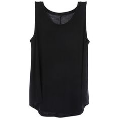 Enjoy the comforts of a soft shirt that you can wear almost anywhere like Black Adult Drapey Tank Top. This tank top features a solid black color over a flowy cut. Embellish it with the accessories of your choosing for a customized top you can wear at home or out on the town! Details: 	 Size: XL 	 Content: 67% Modal, 28% Polyester & 5% Spandex 	 Care: Machine Wash, Cold; Only Non-Chlorine Bleach When Needed; Tumble Dry, Low; Cool Iron If Needed. Casual Black Sleeveless Blouse, Casual Black Scoop Neck Vest, Black Scoop Neck Top For Everyday, Black Sleeveless Vest Top, Layering Sleeveless Blouse In Any Color, Solid Sleeveless Blouse For Layering, Casual Black Scoop Neck Tank Top, Layering Sleeveless Blouse, Sleeveless Blouse Tops For Layering