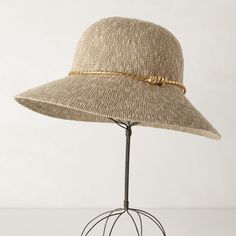 Taupe Colored 100% Cotton "Cabrini" Floppy Hat With Gold Braided Detail. Perfect For Spring & Summer! New With Tags. Gold Straw Brimmed Hat, Chic Beige Straw Cloche Hat, Chic Adjustable Cloche Hat For Vacation, Chic Beige Adjustable Cloche Hat, Chic Adjustable Beige Cloche Hat, Adjustable Chic Beige Cloche Hat, Adjustable Chic Cloche Hat For Vacation, Chic Adjustable Beige Hat, Gold Vacation Hat With Short Brim